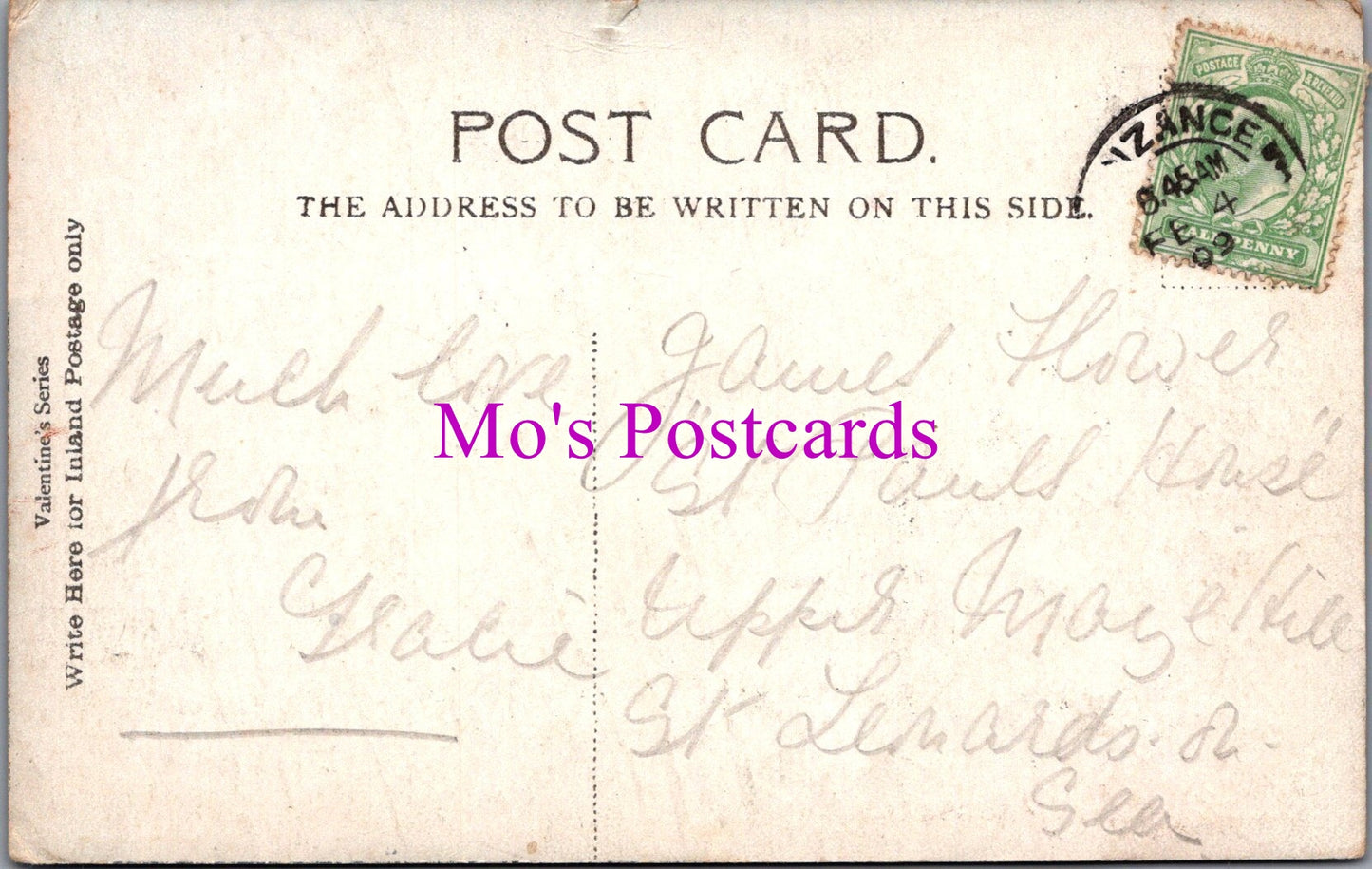 Cornwall Postcard - The Promenade, Penzance SW15062