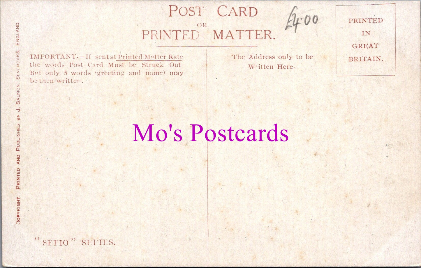 Somerset Postcard - Anchor Hotel, Porlock Weir SW15084