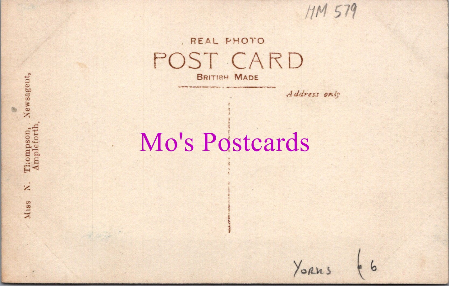 Yorkshire Postcard - Greetings From Ampleforth HM579