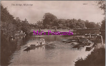 Load image into Gallery viewer, Surrey Postcard - The Bridge, Weybridge HM647