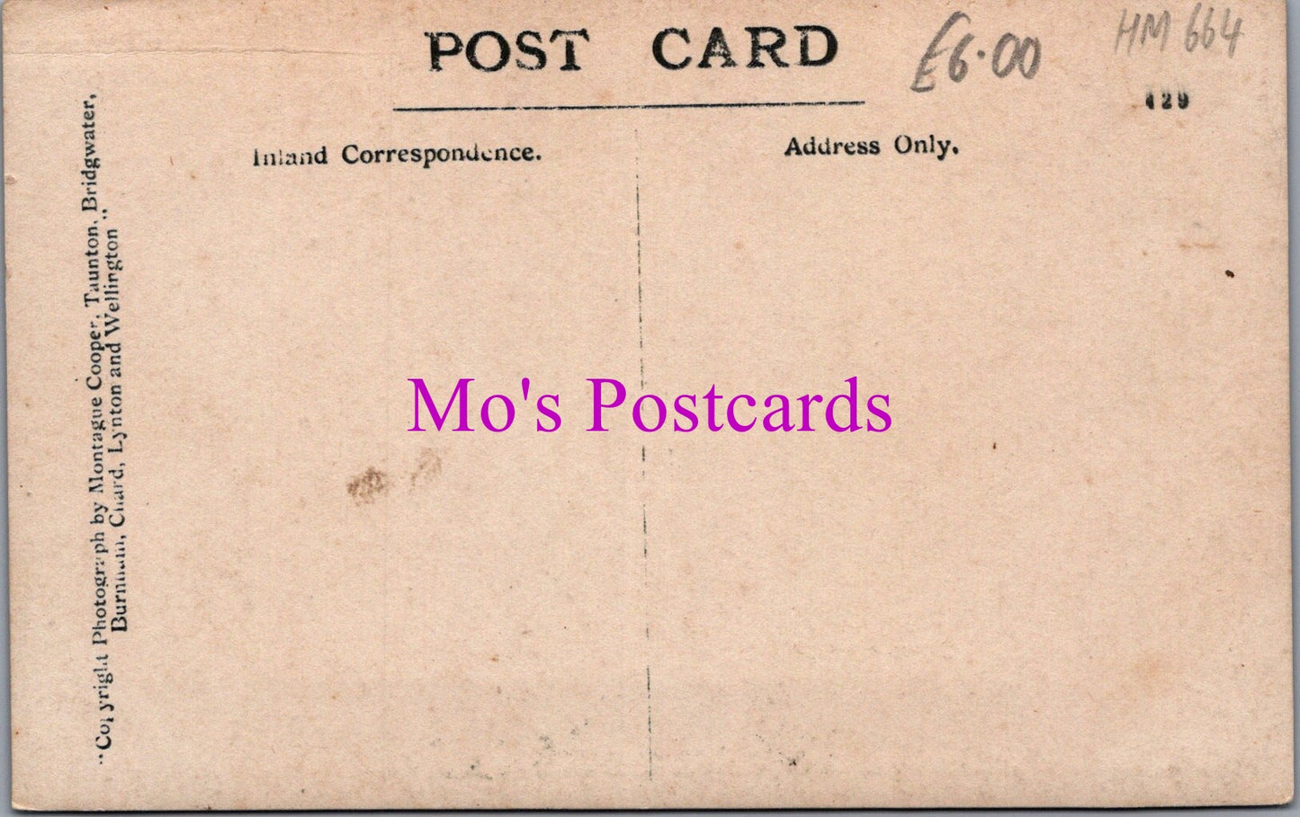 Somerset Postcard - Taunton, Ye Olde Tudor House HM664