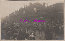 Load image into Gallery viewer, Lancashire Postcard - Military Funeral, Ashton Under Lyne HM754