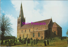 Load image into Gallery viewer, Northamptonshire Postcard - All Saints' Church, Brixworth SW16217