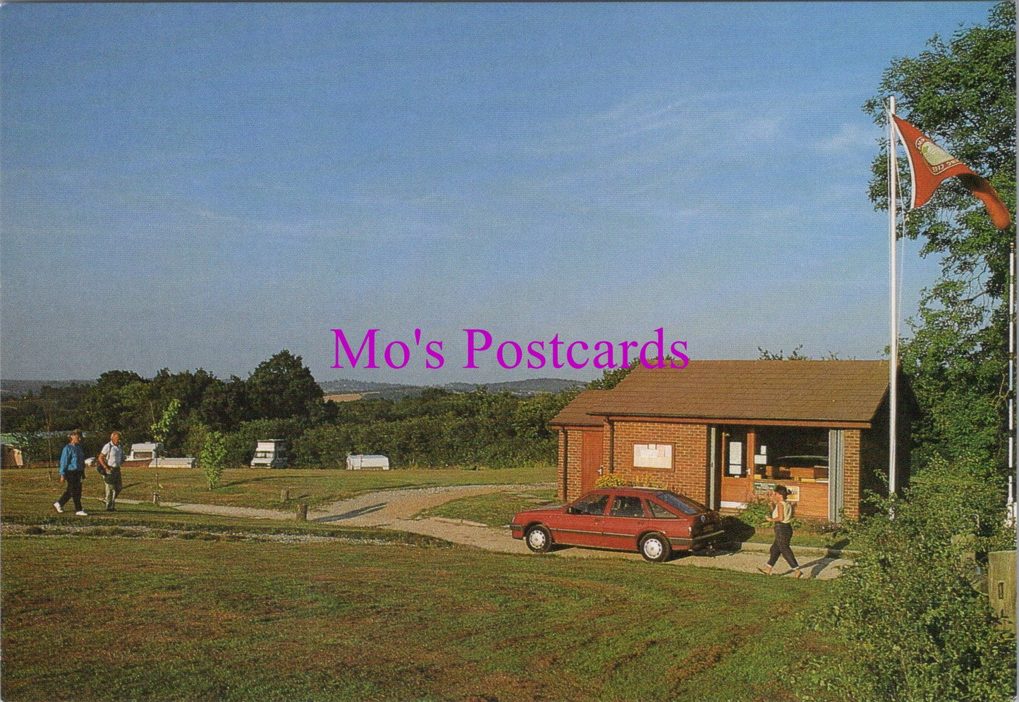 Sussex Postcard - Crowborough Camping and Caravan Site SW16265