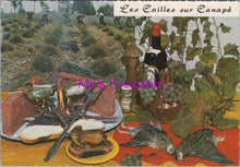 Load image into Gallery viewer, Food Postcard - Recipe, Cailles Sur Canape SW15208