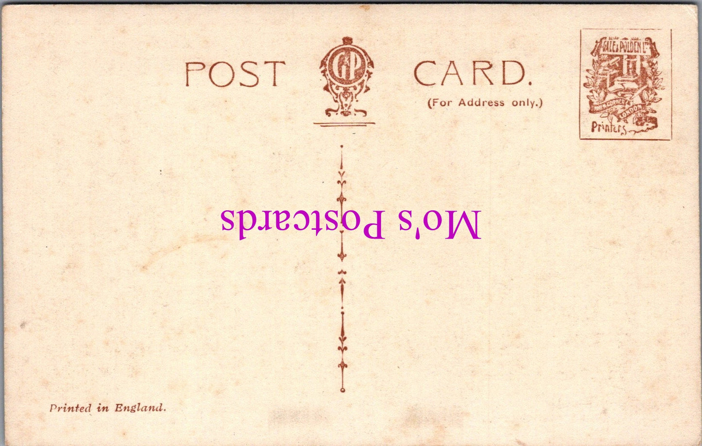 London Postcard - Tower of London, Tablet in The Council Chamber SW17585
