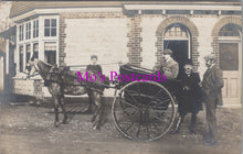 Load image into Gallery viewer, Horse Transport Postcard - Horse and Cart, Unknown Location SX450