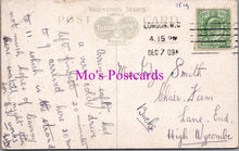 Load image into Gallery viewer, Vintage postcard with handwritten text and postage stamp, featuring 'Mo's Postcards' branding.