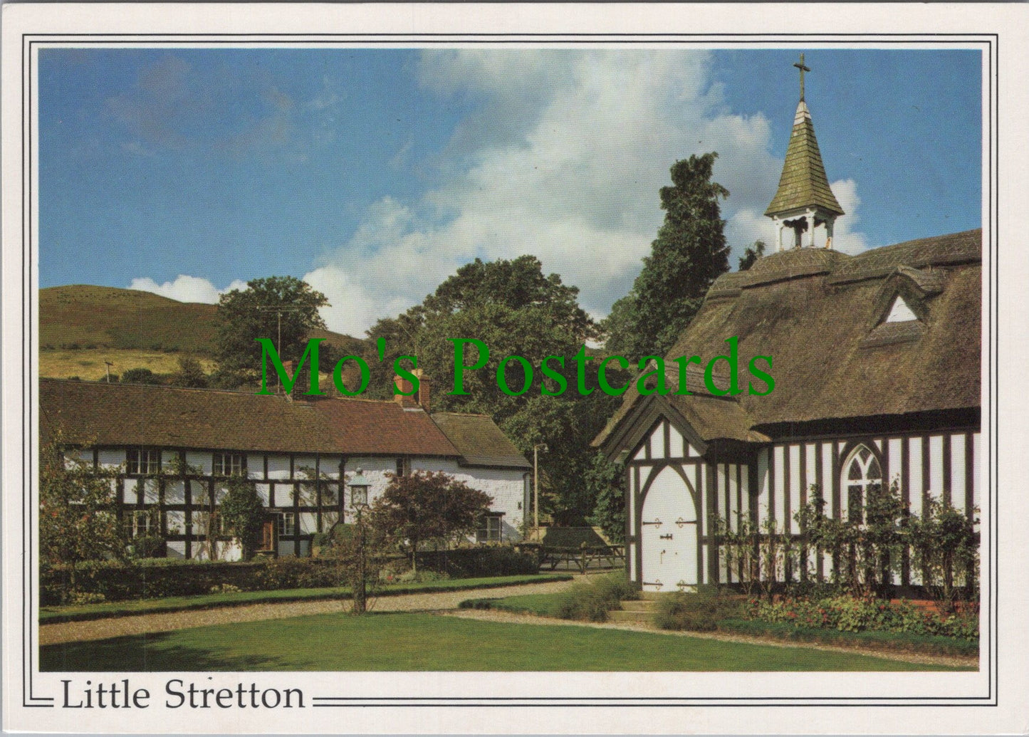 Shropshire Postcard - Little Stretton Village SW13746