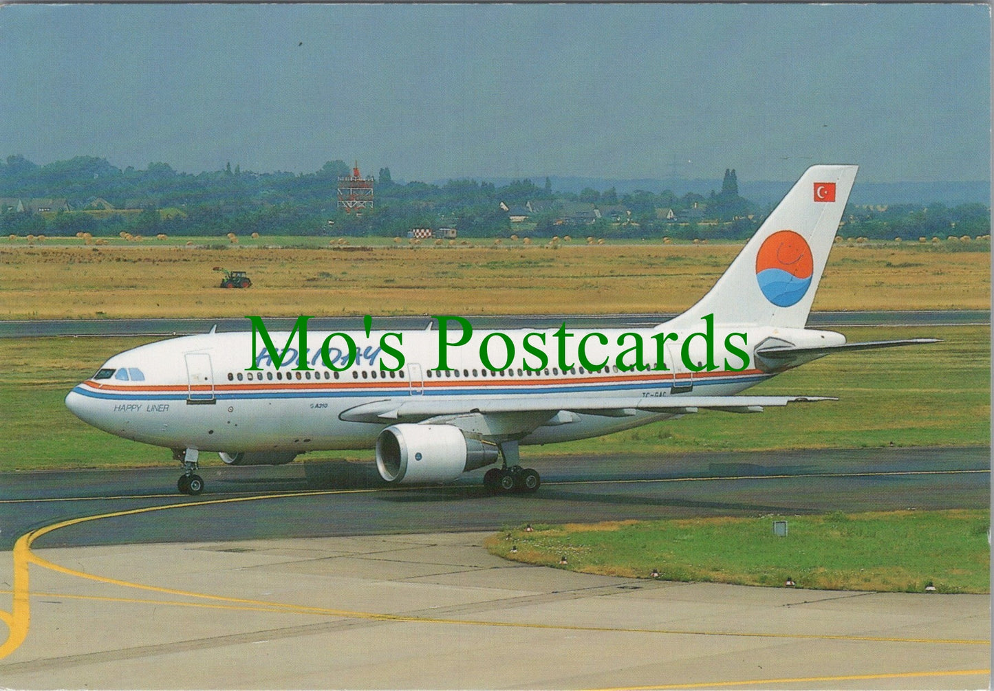 Aviation Postcard - Holiday Airbus A310 TC-GAC Aeroplane SW13741