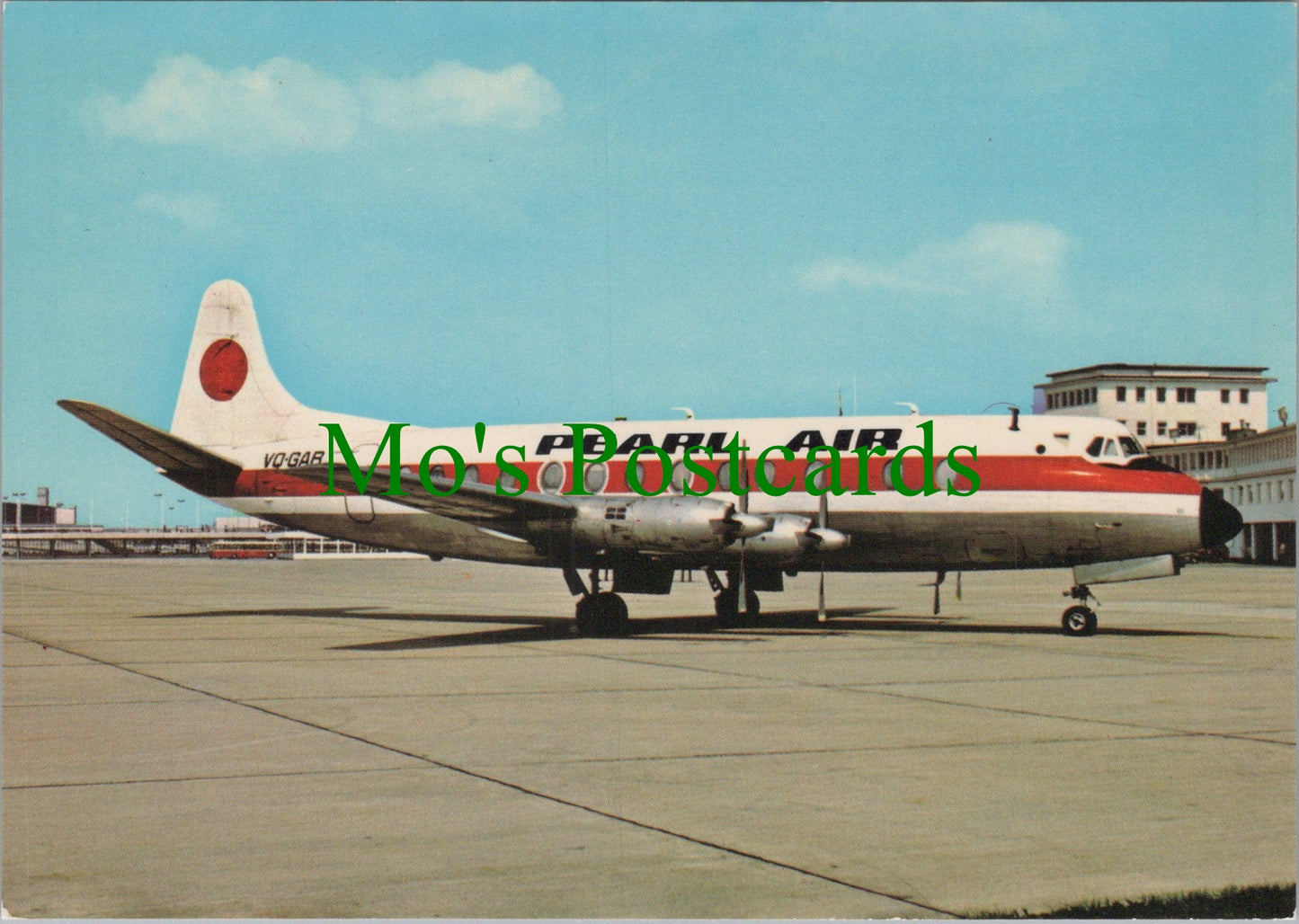Aviation Postcard - Pearl Air Vickers Viscount 804 Aeroplane SW13742