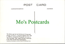 Load image into Gallery viewer, Aviation Postcard - Short "Solent Scapa" Flying Boat Base Over Hythe SW13654