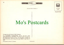 Load image into Gallery viewer, Military Aviation Postcard - The Gloster Gladiator SW13666