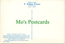 Load image into Gallery viewer, Wiltshire Postcard - Salisbury Cathedral and River Avon SW13682