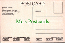 Load image into Gallery viewer, Transport Art Postcard - Buxton Fayres, G.S.Cooper Paintings SW13687