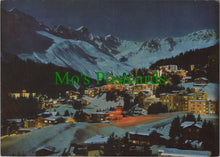 Load image into Gallery viewer, Switzerland Postcard - Arosa Dorf, Mondscheinnacht SW13692