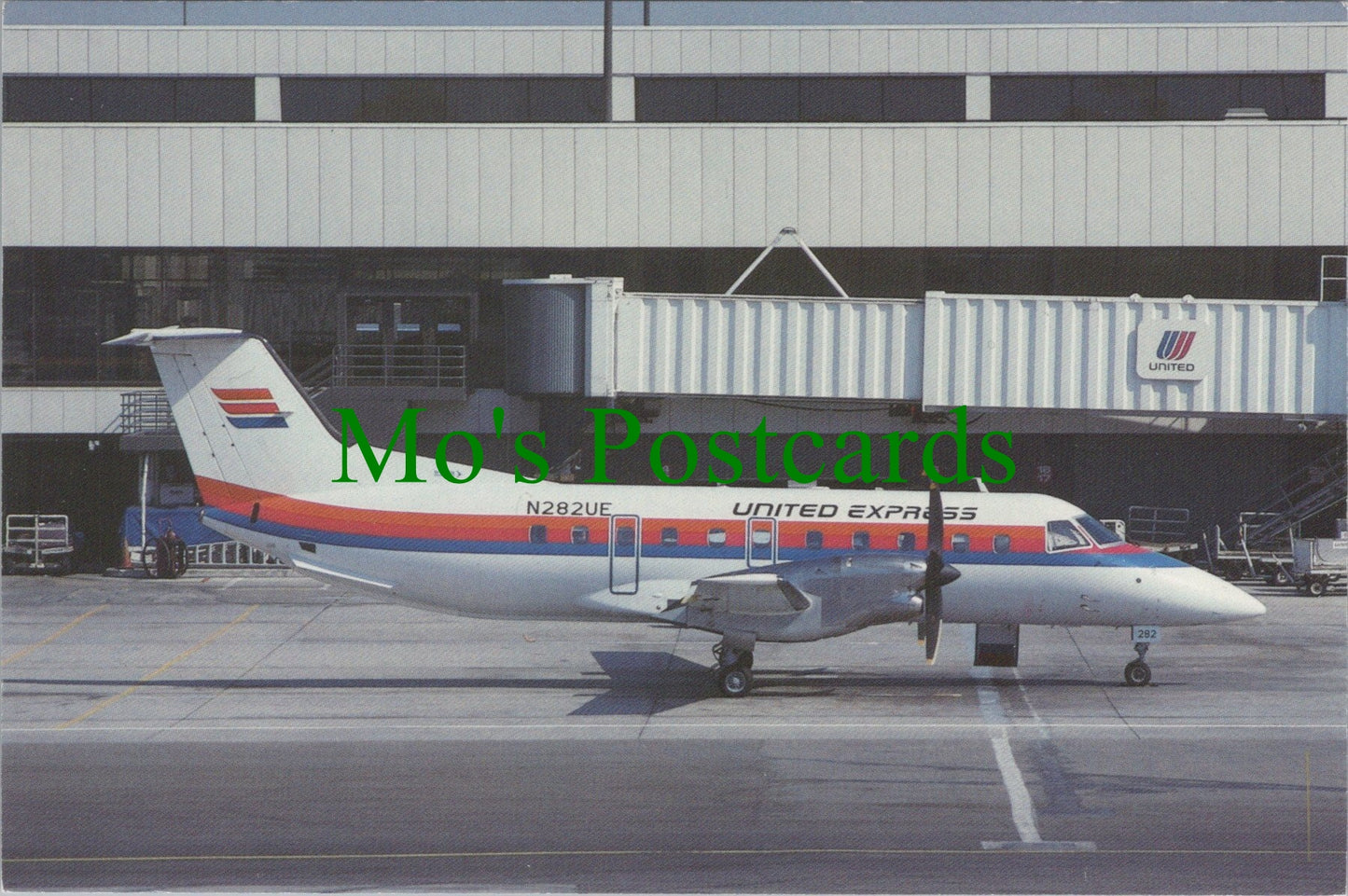 Aviation Postcard - United Express Embraer 120RT Brasilia SW13694