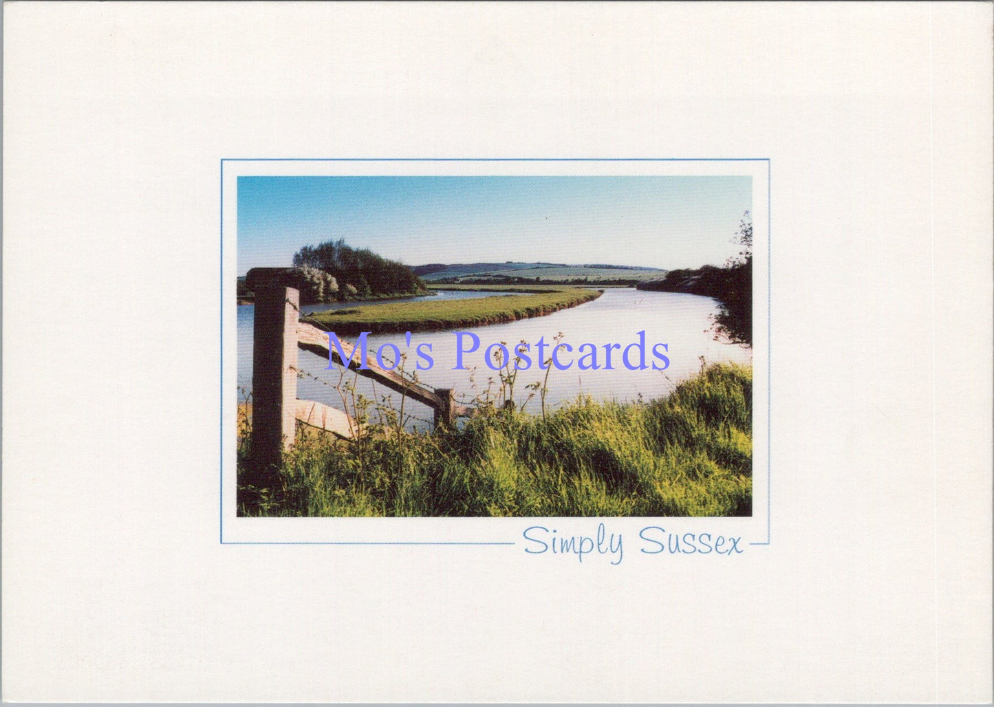 Sussex Postcard - The Cuckmere River SW14070