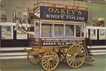 Load image into Gallery viewer, Road Transport Postcard - Garden Seat Horse Omnibus SW14079