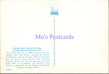 Load image into Gallery viewer, Road Transport Postcard - Garden Seat Horse Omnibus SW14079