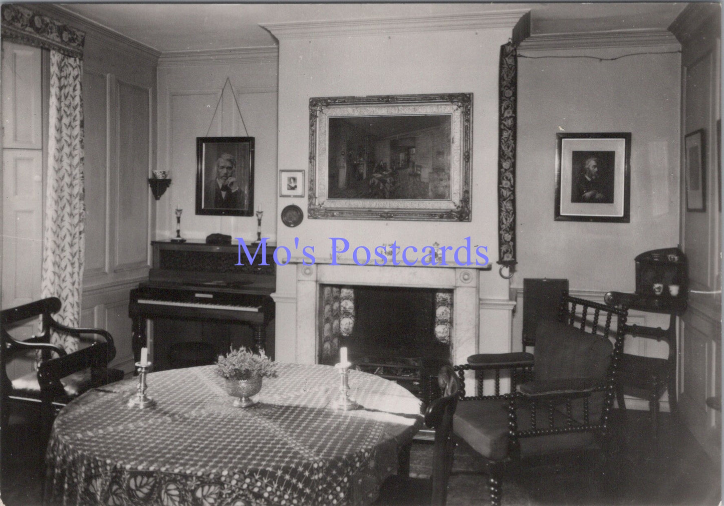 London Postcard - Dining Room, Carlyle's House, Chelsea SW14134