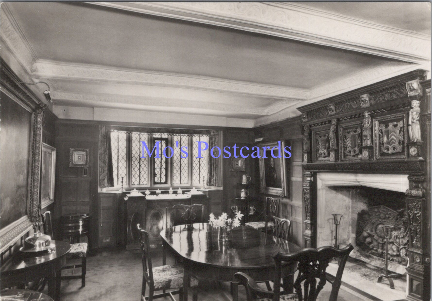 Somerset Postcard - Cothay Manor, The Dining Room SW14136