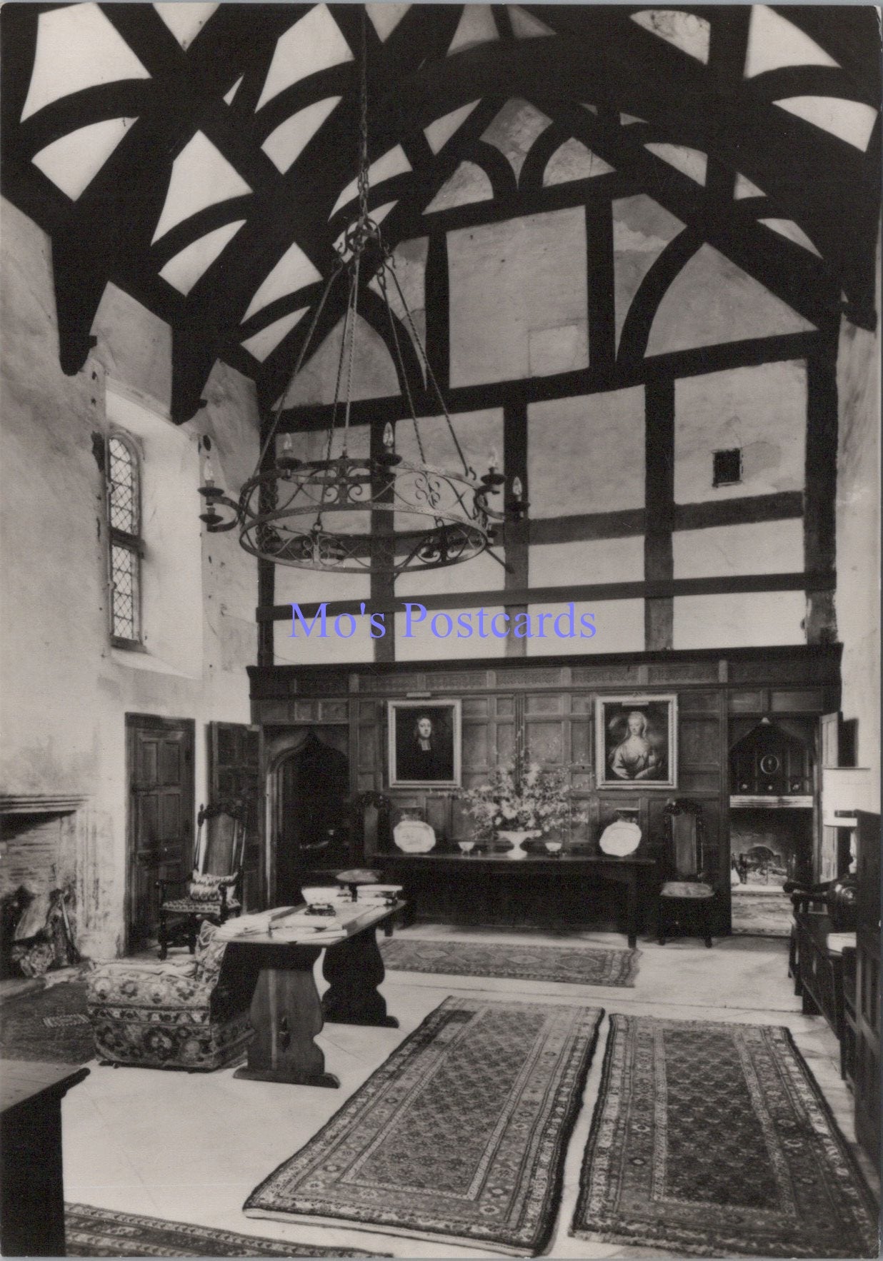 Somerset Postcard - Cothay Manor, The Great Hall SW14138