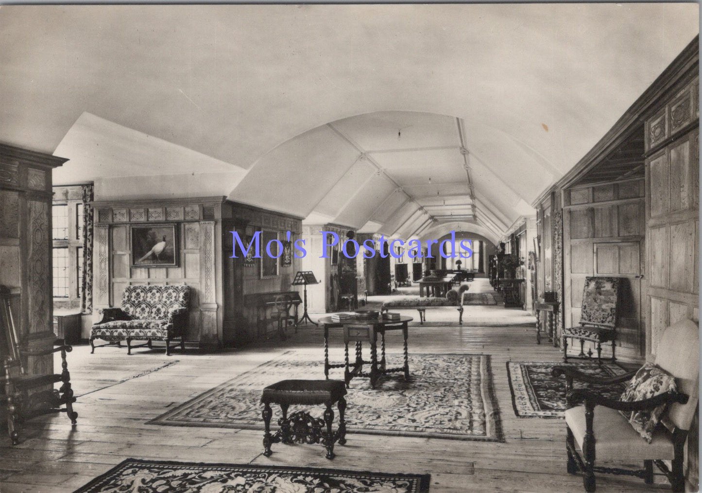 Sussex Postcard - Parham Park, Long Gallery SW14139