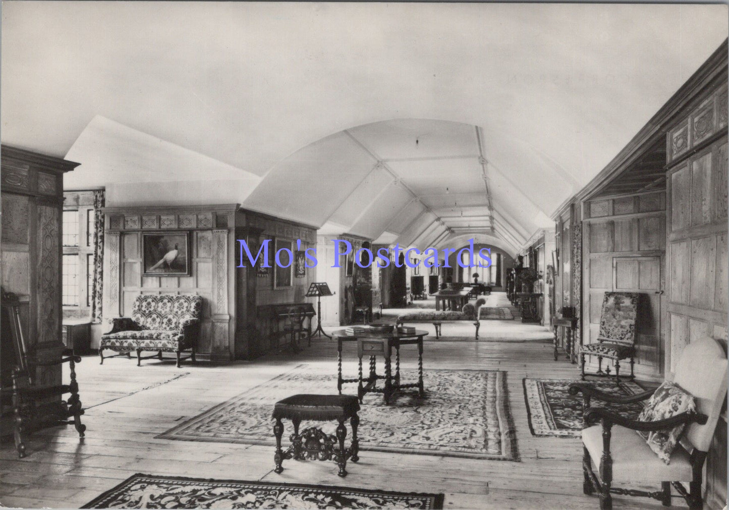 Sussex Postcard - Parham Park, Long Gallery SW14142