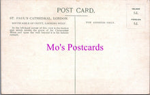 Load image into Gallery viewer, London Postcard - St Paul's Cathedral South Aisle of Crypt SW15312