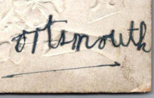 Load image into Gallery viewer, Embossed Friendship Postcard - Clock, Appointment Calendar SW16449