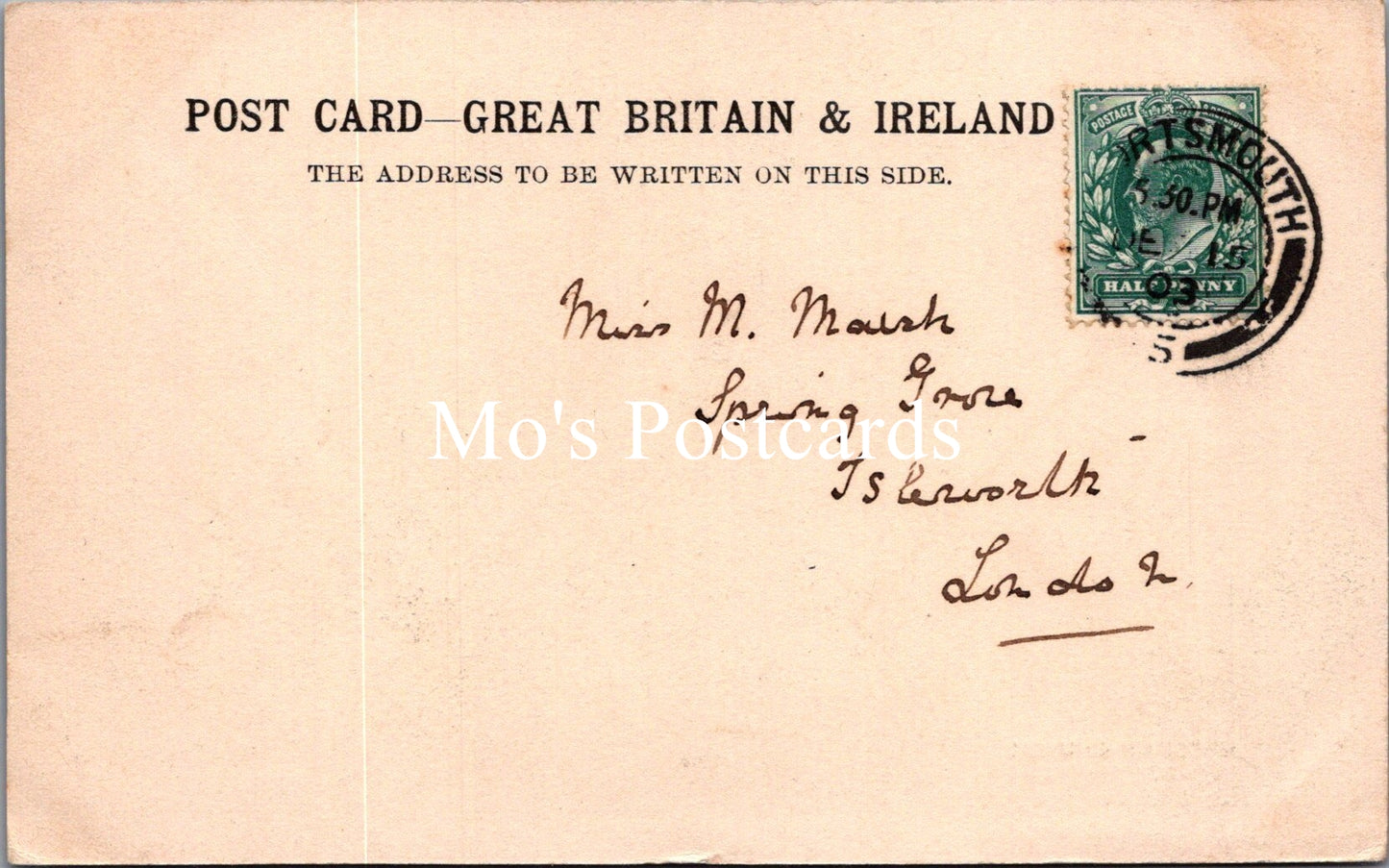 Hampshire Postcard - Portsmouth Garrison Church SW16453
