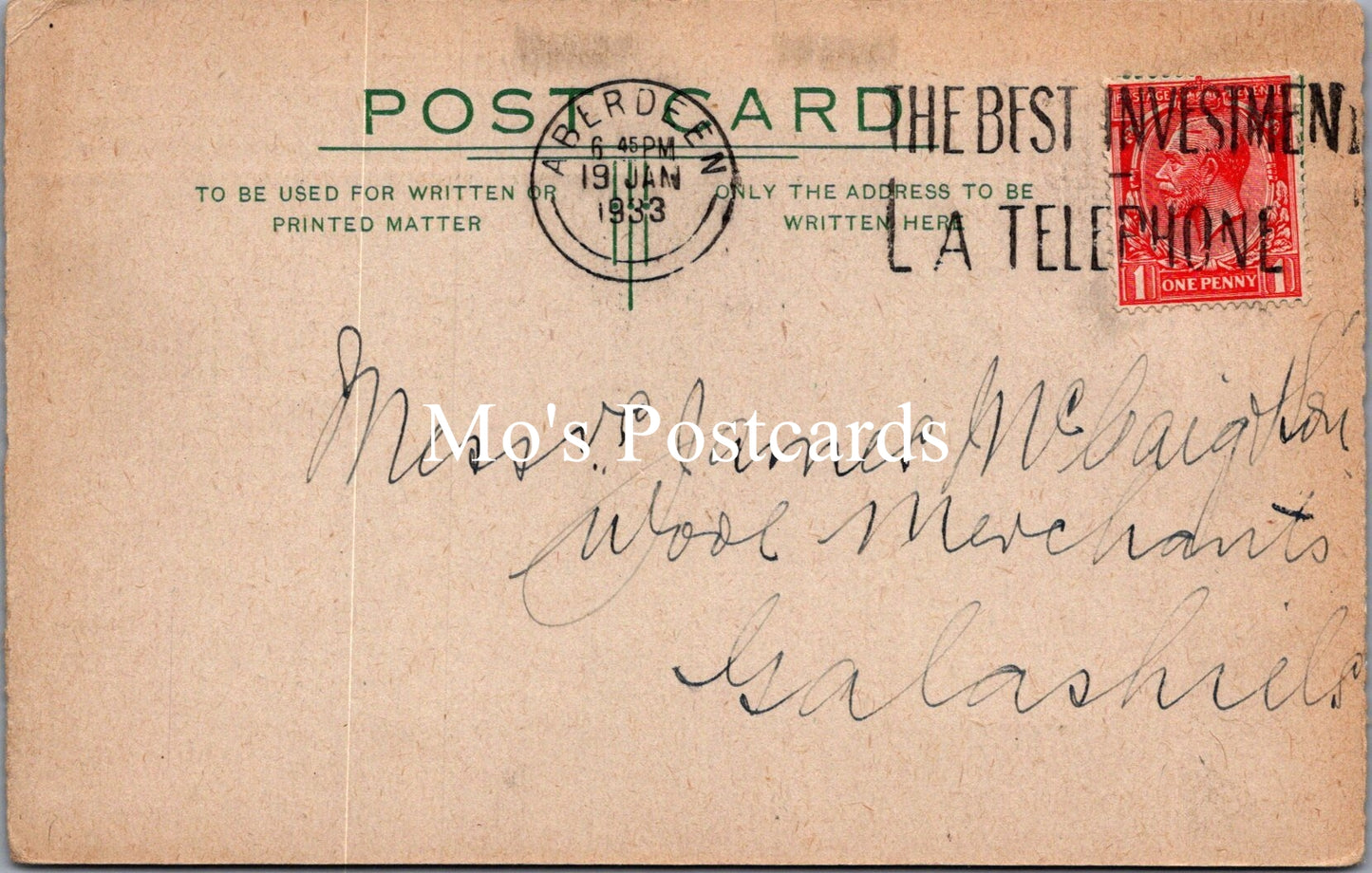 Advertising Postcard - J & J.Crombie Ltd, Woollen Manufacturers SW16572
