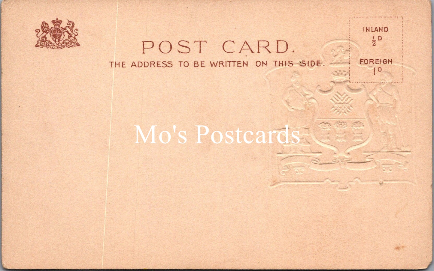 Heraldic Postcard - Embossed Heraldry, Sheffield, Yorkshire SW16579