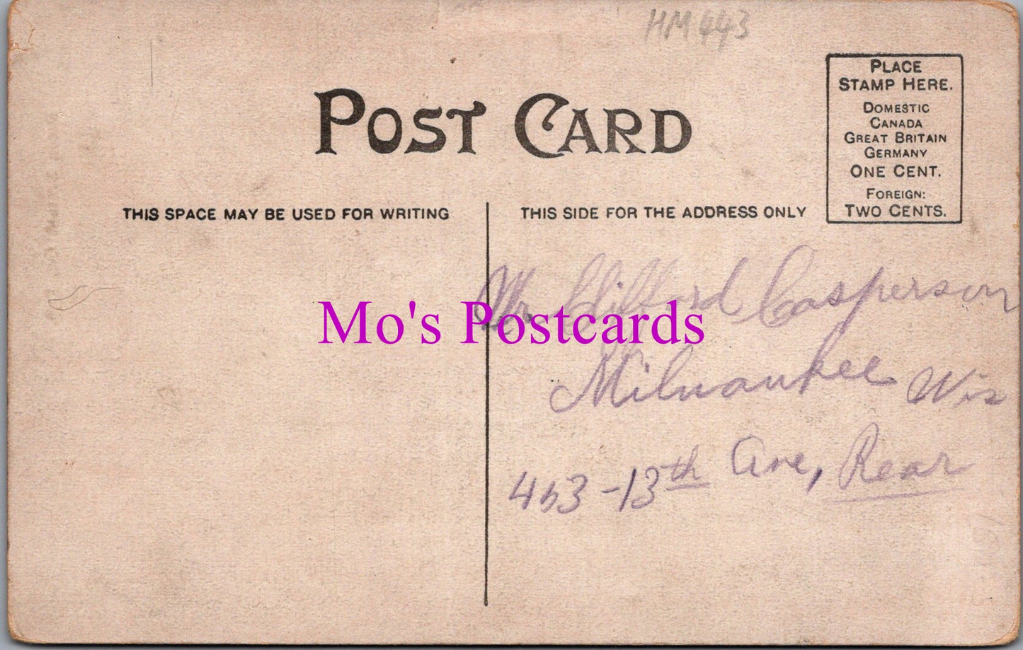 America Postcard - Masonic Temple, Stevens Point, Wisconsin HM443
