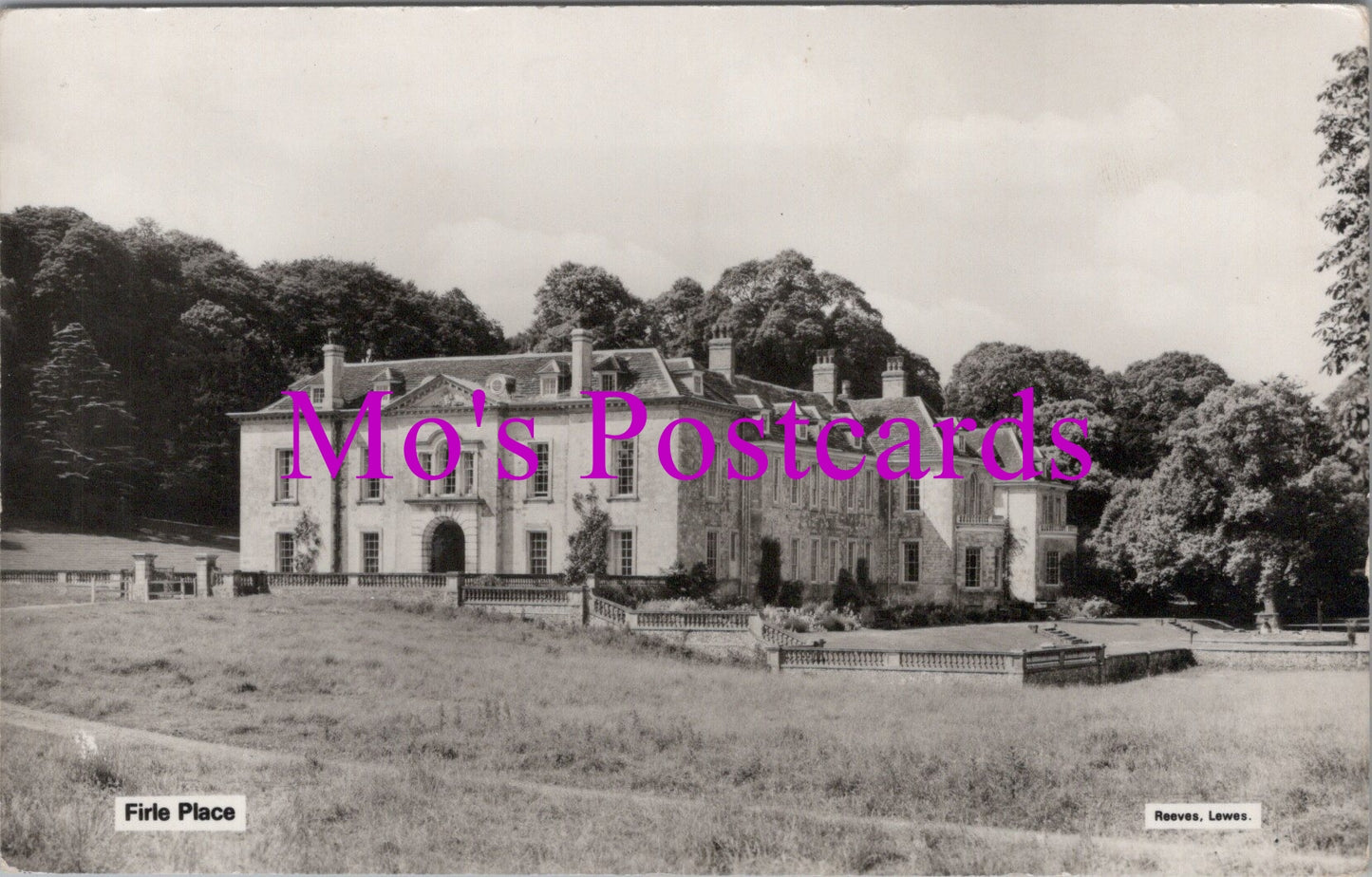 Sussex Postcard - Firle Place HM279