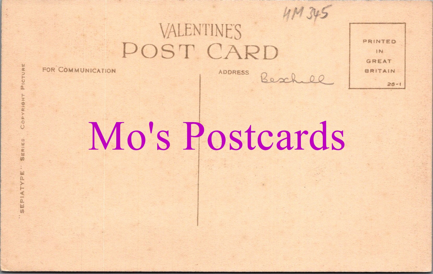 Cheshire Postcard - Chester, St John's Priory HM345
