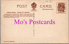 Load image into Gallery viewer, London Postcard - Tower of London, Site of The Scaffold HM387