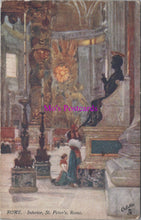 Load image into Gallery viewer, Italy Postcard - Rome, Interior of St Peter's SW16358