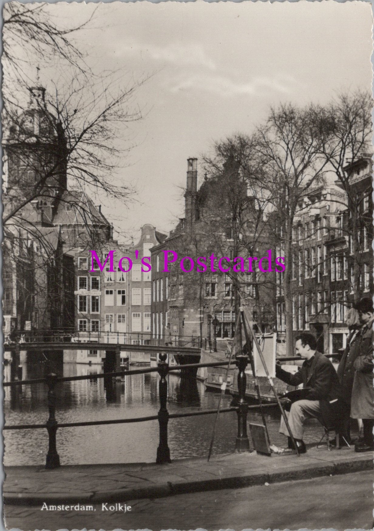 Netherlands Postcard - Amsterdam, Kolkje SW15256