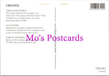 Load image into Gallery viewer, Surrey Postcard - Chelsham Church, Lloyd Park, Shirley Windmill SW15269