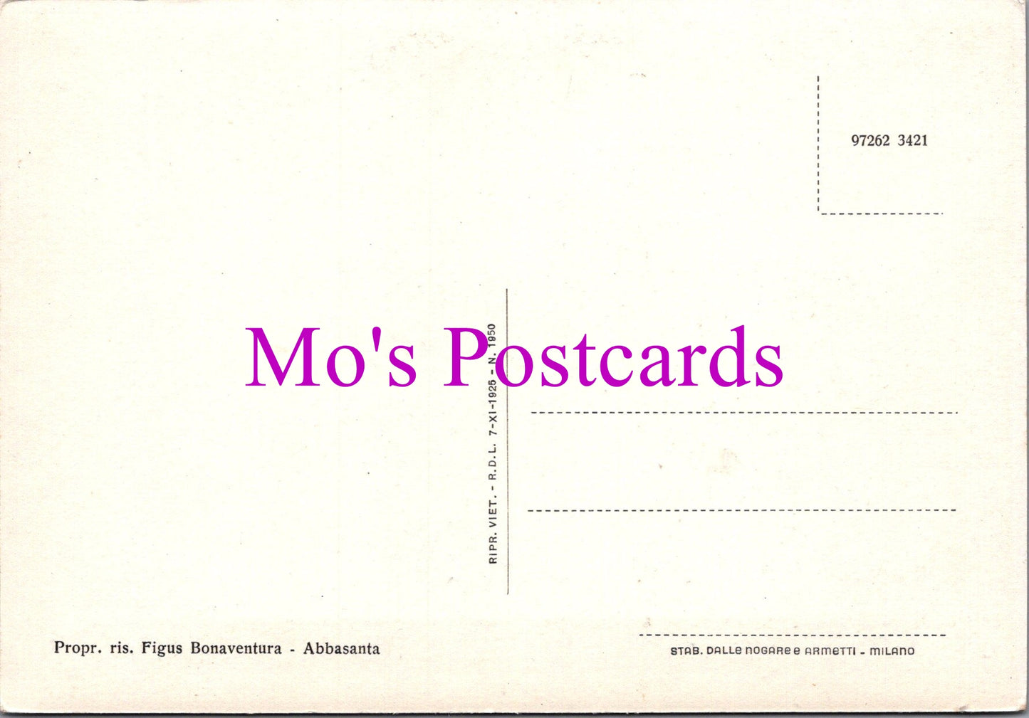 Italy Postcard - Abbasanta, Nuraghe Losa, Monumento Nazionale SW15306