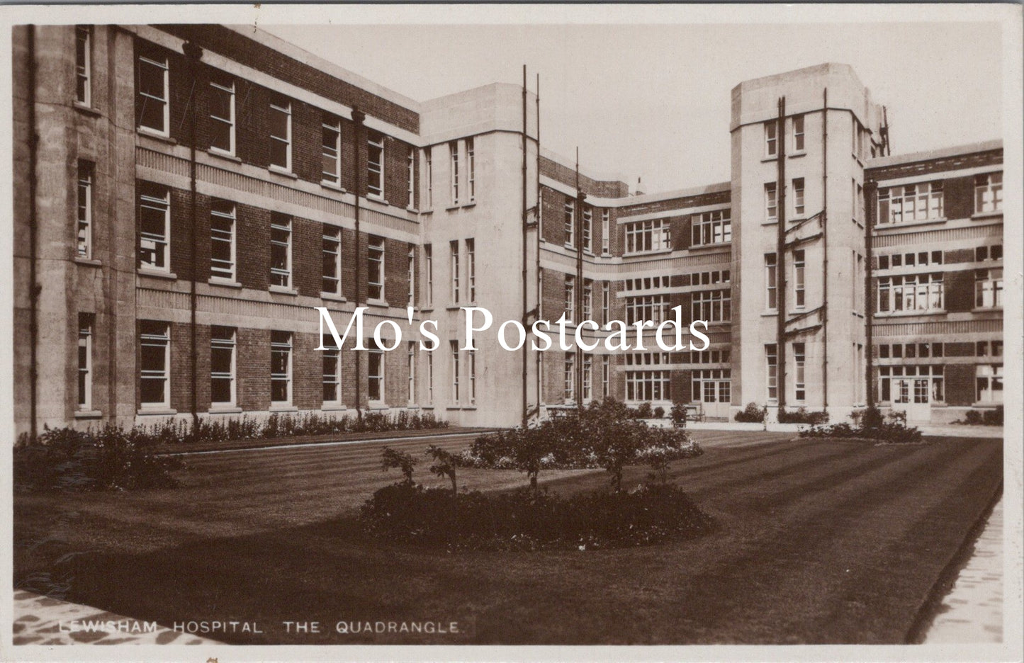 London Postcard - Lewisham Hospital, The Quadrangle SW15746