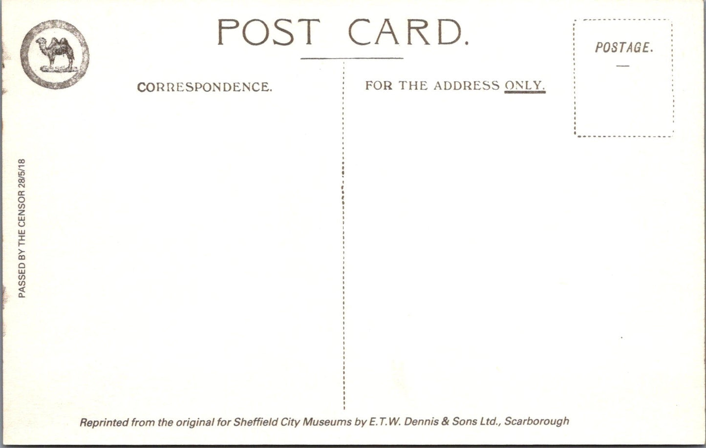 Yorkshire Postcard - Casting Crucible Ingot, Cammell Laird, Sheffield SW15872