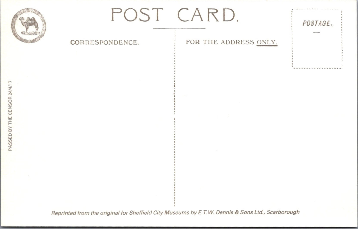 Yorkshire Postcard - File Cutters, Cammell Laird, Sheffield SW15873
