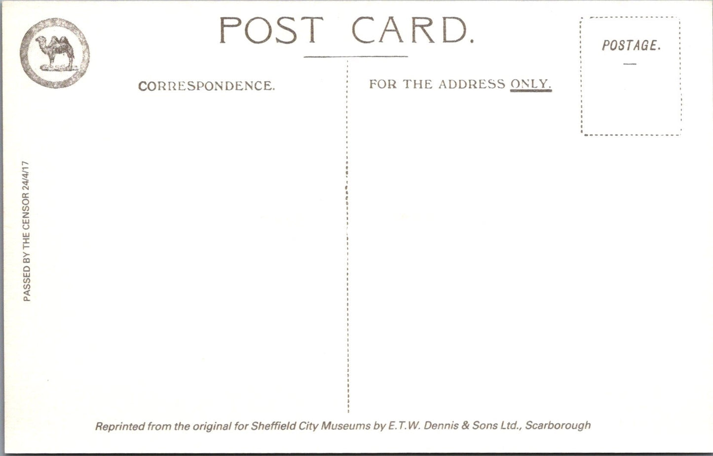 Yorkshire Postcard - Making Bessemer Steel, Cammell Laird, Sheffield SW15968