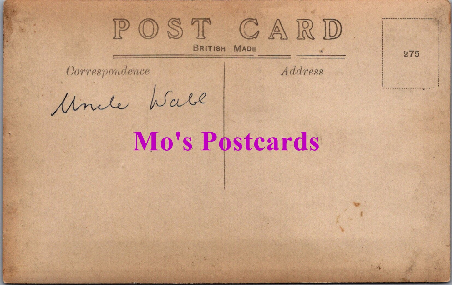Animals Postcard - Dogs, Man With His Pet Dog SW14733