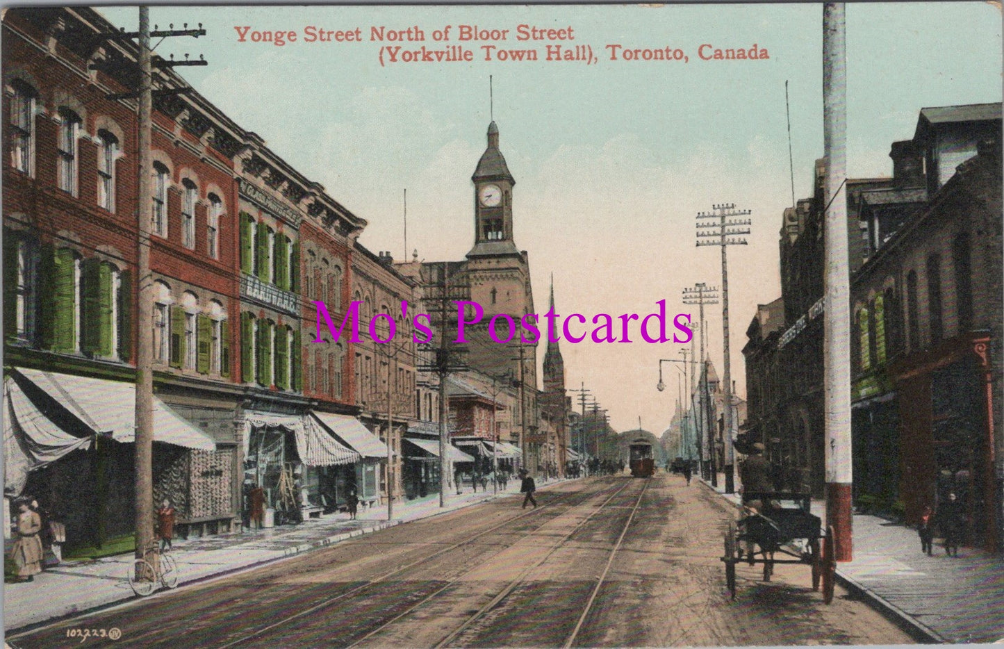 Canada Postcard - Yonge Street, Toronto DZ345