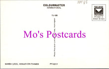 Load image into Gallery viewer, Oxfordshire Postcard - Marsh Lock, Henley-on-Thames HM45