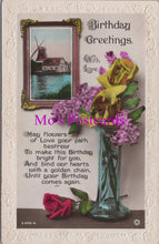Load image into Gallery viewer, Greetings Postcard - Birthday Greetings With Love HM65